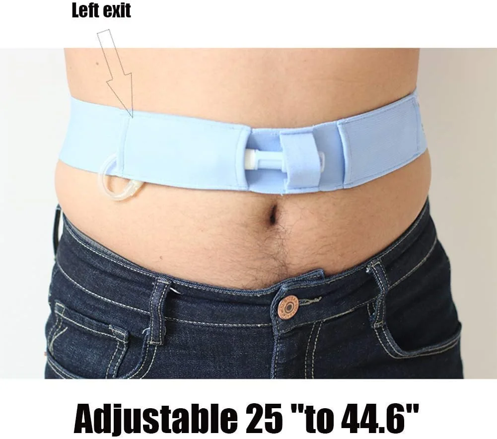 نگهدارنده لوله G، کمربند لوله های گاستروستومی راحت و مخفی کننده، وسیله تثبیت کننده محافظ دیالیز، پرستاری پزشکی برای مردان و زنان نگهدارنده لوله G، کمربند لوله های گاستروستومی راحت و مخفی کننده، وسیله تثبیت کننده محافظ دیالیز، پرستاری پزشکی برای مردان و زنان