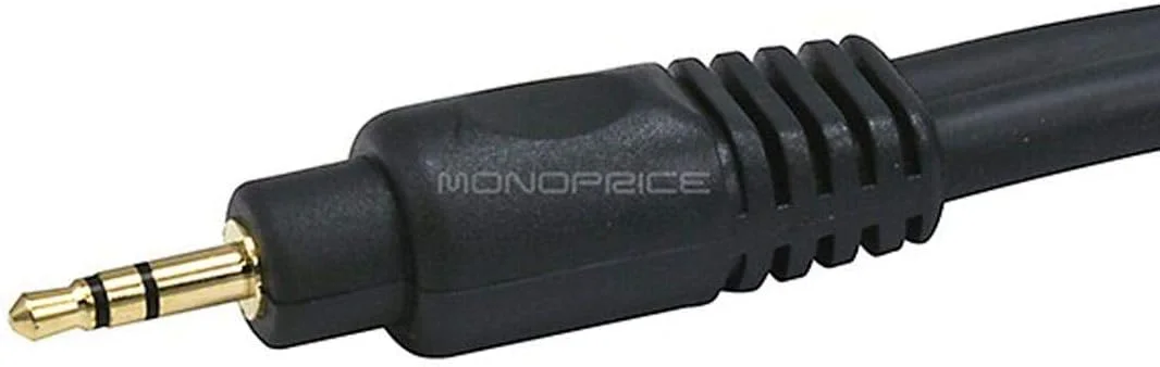 کابل صوتی Monoprice - استریو نر به 2 RCA نر، روکش طلا، 22AWG، طول 3 فوت، مشکی کابل صوتی Monoprice - استریو نر به 2 RCA نر، روکش طلا، 22AWG، طول 3 فوت، مشکی