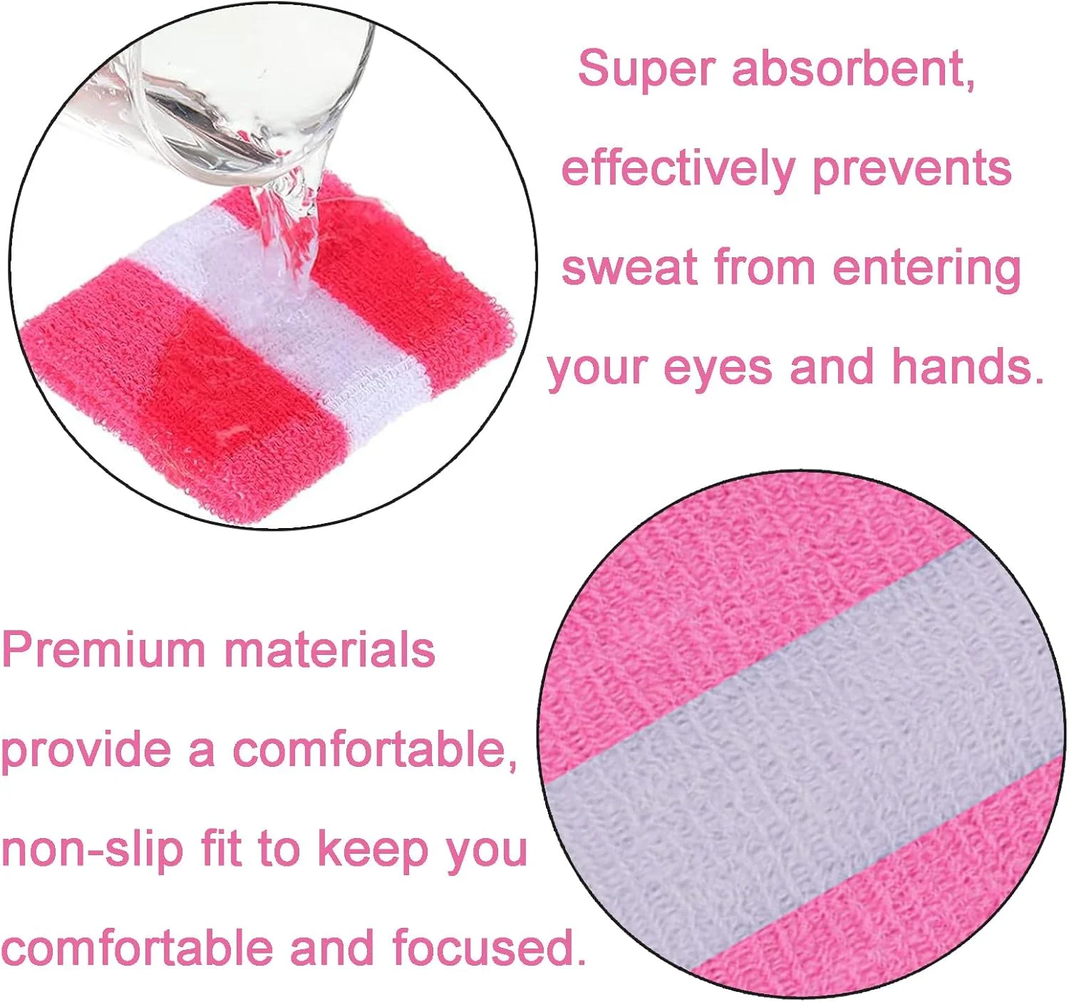 ست هدبند و مچ بند ورزشی رترو دهه 80 - لوازم جانبی ورزشی شاداب، مناسب برای تناسب اندام و تکمیل کننده لباس ورزشی ست هدبند و مچ بند ورزشی رترو دهه 80 - لوازم جانبی ورزشی شاداب، مناسب برای تناسب اندام و تکمیل کننده لباس ورزشی