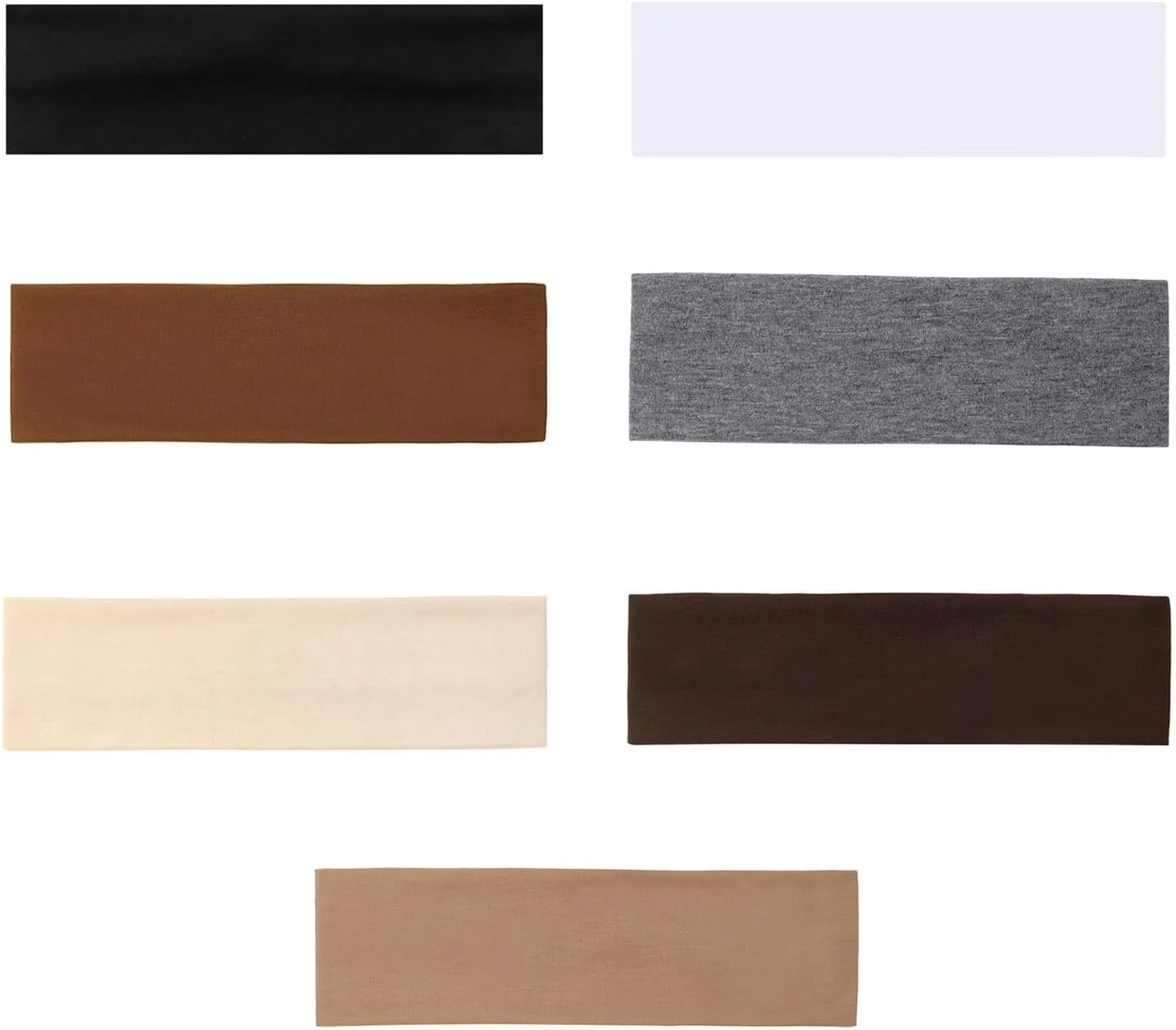 7 عدد هدبند ورزشی تنفسی الاستیک مناسب ورزش، هدبندهای فیتنس برای کوهنوردی، دویدن، یوگا و تمرین