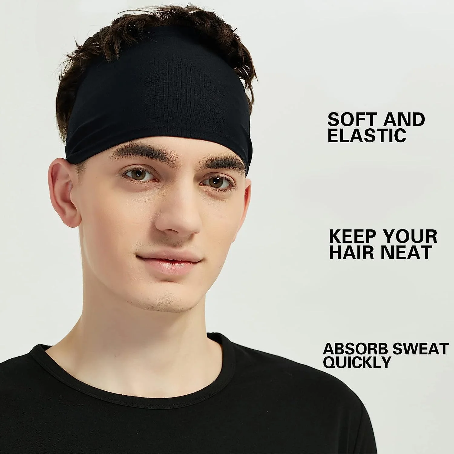 هدبند ورزشی مردانه Azonee، بسته 4 عددی هدبند عرق گیر، هدبند ورزشی جذب کننده رطوبت برای دویدن، دوچرخه سواری، فوتبال، یوگا، کش مو برای زنان و مردان هدبند ورزشی مردانه Azonee، بسته 4 عددی هدبند عرق گیر، هدبند ورزشی جذب کننده رطوبت برای دویدن، دوچرخه سواری، فوتبال، یوگا، کش مو برای زنان و مردان