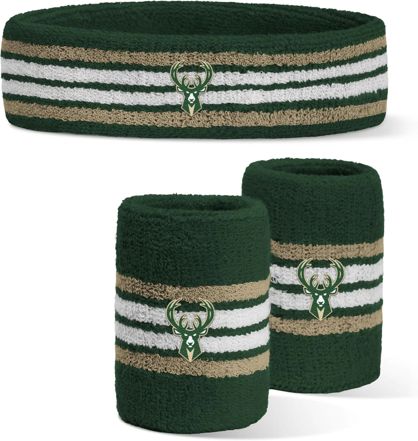 هدبند و مچ بند طرح تیم میلواکی باکس NBA با مجوز رسمی هدبند و مچ بند طرح تیم میلواکی باکس NBA با مجوز رسمی