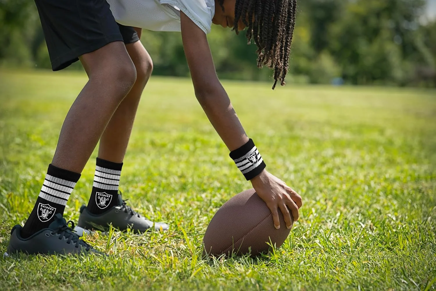 هدبند و مچ بند طرح لوگوی تیم ان اف ال لاس وگاس ریدرز