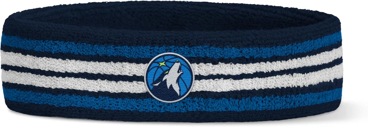 هدبند و مچ بند تیم بسکتبال مینهسوتا تیمبرولوز با لوگوی رسمی NBA هدبند و مچ بند تیم بسکتبال مینهسوتا تیمبرولوز با لوگوی رسمی NBA