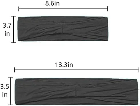 هدبند ورزشی، 1 عدد کش مو مردانه، جاذب عرق، تنفس پذیر، ضد لغزش، مناسب برای دویدن، بسکتبال، فوتبال، تنیس، یوگا (مشکی)