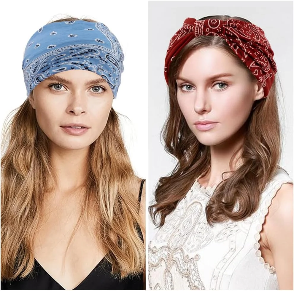 بسته 4 عددی هدبند پهن زنانه طرح بوهو با طرح های مختلف، مناسب ورزش، یوگا، دویدن و استفاده روزمره بسته 4 عددی هدبند پهن زنانه طرح بوهو با طرح های مختلف، مناسب ورزش، یوگا، دویدن و استفاده روزمره