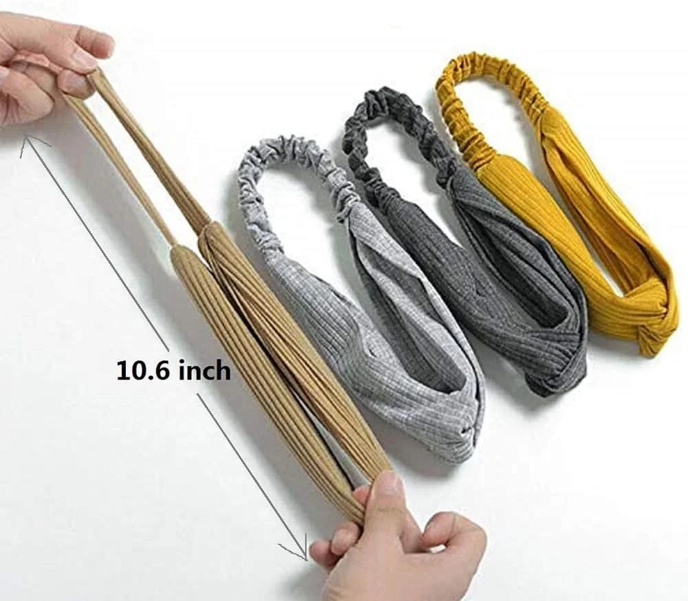 بسته 2 عددی هدبند زنانه، کشی و نرم، مناسب استفاده روزانه، تمرین، یوگا و دویدن