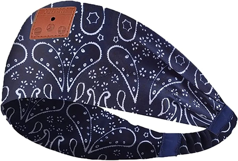 هدبند موسیقی هدفون خواب بی سیم BT5.0 با میکروفون داخلی استریو Hi Fi مناسب برای ورزش یوگا