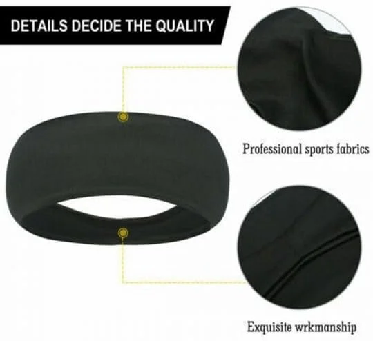 هدبند ورزشی AOLIKES، کش موی ضد لغزش، هدبند الاستیک ورزشی