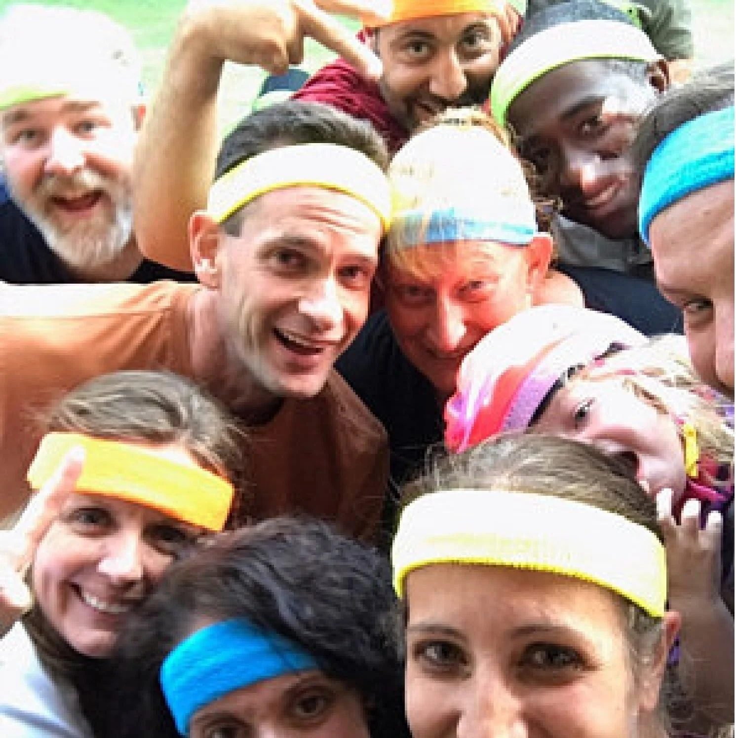 هدبند و مچ بند ورزشی کشی مناسب برای مردان و زنان، مناسب ورزش، دویدن، بسکتبال، جذب رطوبت و عرق