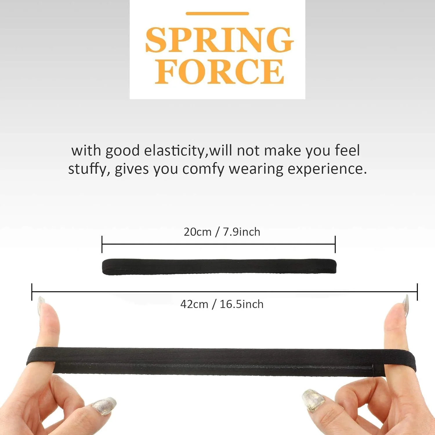 بسته 6 عددی هدبند ورزشی الاستیک لونیما، هدبندهای ضخیم و ضد لغزش برای ورزش، مناسب برای مو، برای زنان و مردان (مشکی، خاکستری) بسته 6 عددی هدبند ورزشی الاستیک لونیما، هدبندهای ضخیم و ضد لغزش برای ورزش، مناسب برای مو، برای زنان و مردان (مشکی، خاکستری)