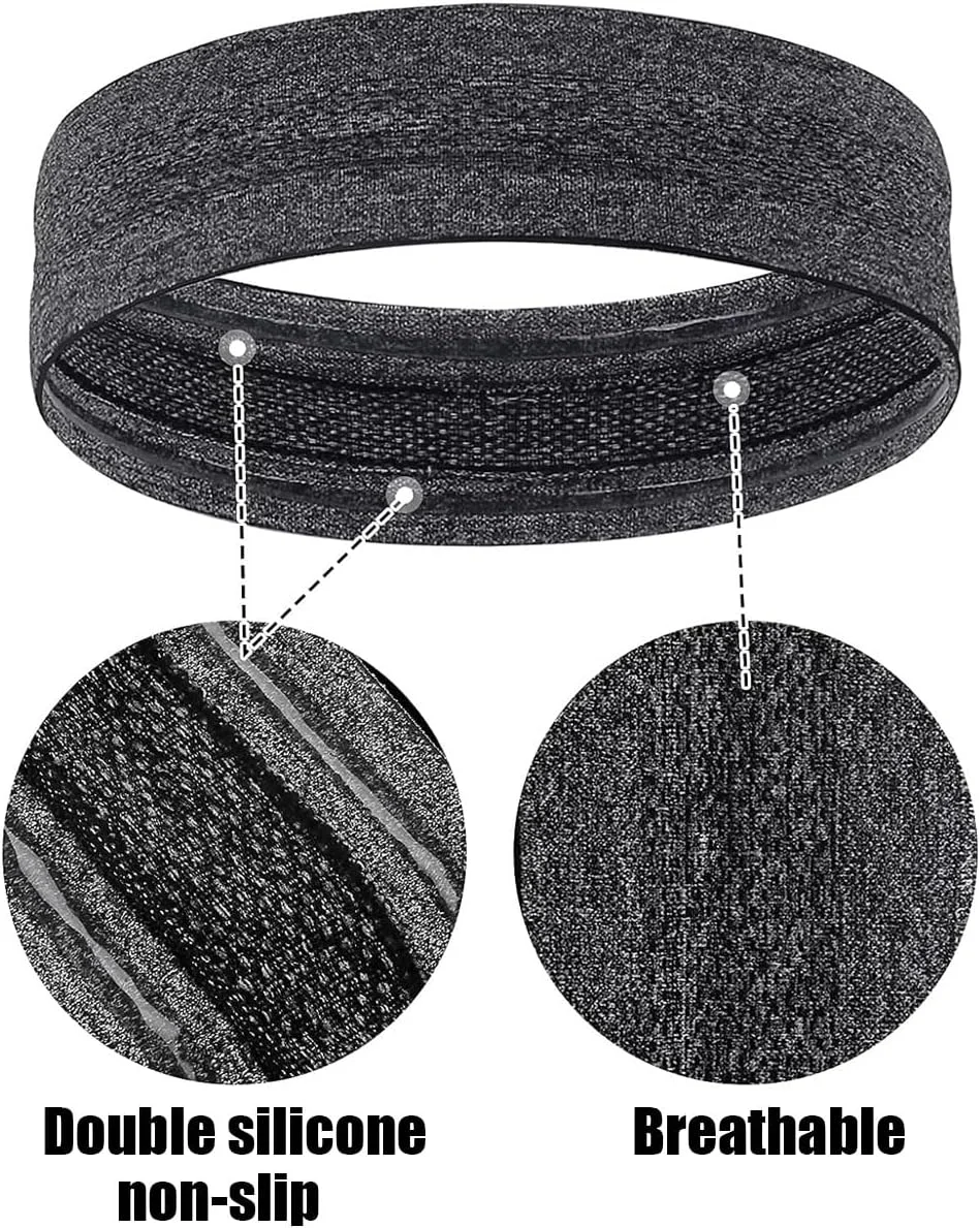 اوهوانیی 5 عدد هدبند ورزشی نرم و کشسان یوگا، مناسب برای یوگا روزانه، تمرین، دویدن، دوچرخه سواری، پیلاتس، مناسب برای زنان، دختران و پسران اوهوانیی 5 عدد هدبند ورزشی نرم و کشسان یوگا، مناسب برای یوگا روزانه، تمرین، دویدن، دوچرخه سواری، پیلاتس، مناسب برای زنان، دختران و پسران