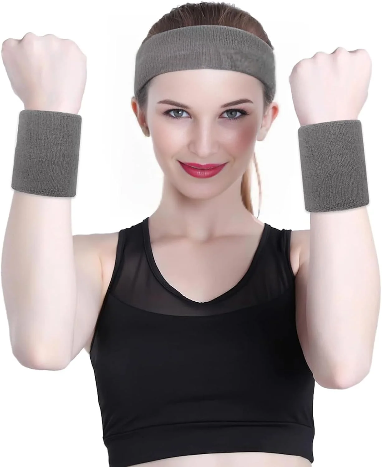 ست مچ بند و هدبند ورزشی YILANJIN، شامل 3 هدبند و 6 مچ بند برای مردان، زنان و کودکان، هدبند ورزشی الاستیک جاذب رطوبت برای باشگاه، یوگا، تنیس، دویدن ست مچ بند و هدبند ورزشی YILANJIN، شامل 3 هدبند و 6 مچ بند برای مردان، زنان و کودکان، هدبند ورزشی الاستیک جاذب رطوبت برای باشگاه، یوگا، تنیس، دویدن