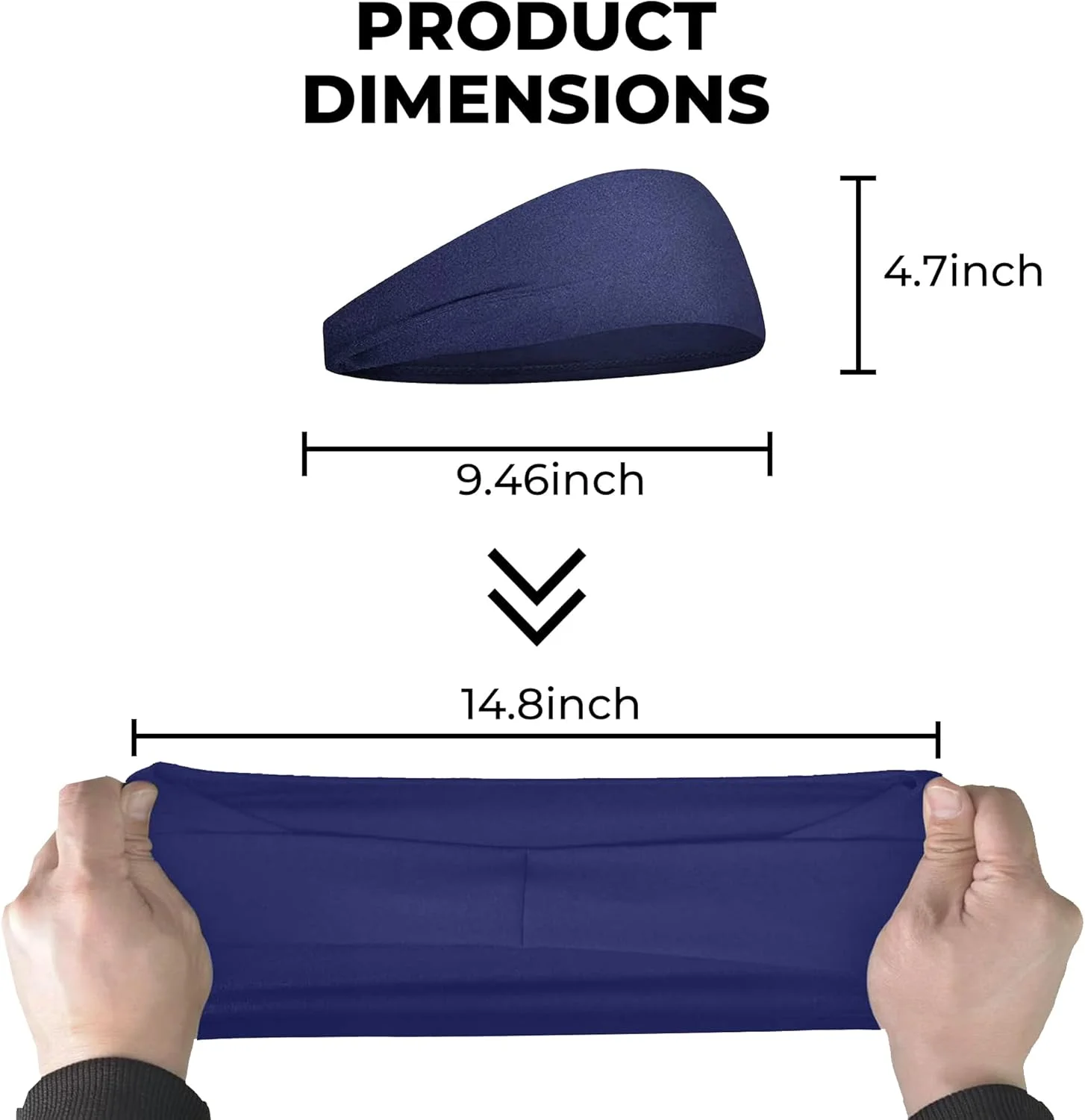 هدبند مردانه و زنانه - کشسان و جاذب عرق برای دویدن، باشگاه و ورزش | هدبند ورزشی، هدبند موی ضخیم هدبند مردانه و زنانه - کشسان و جاذب عرق برای دویدن، باشگاه و ورزش | هدبند ورزشی، هدبند موی ضخیم