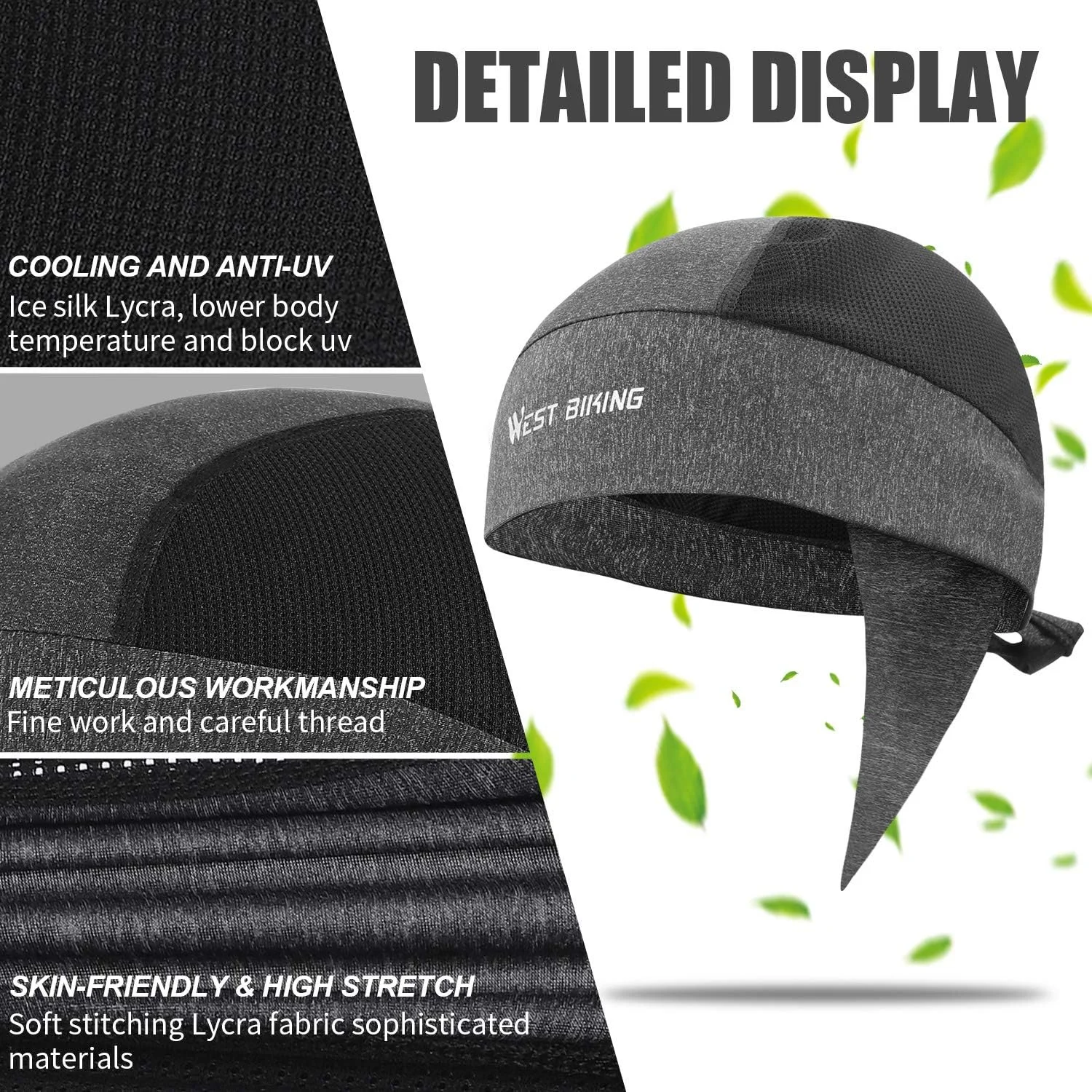 کلاه اسکلتی و عرق گیر وست بایکینگ مناسب دوچرخه سواری، ماهیگیری و موتورسواری آقایان کلاه اسکلتی و عرق گیر وست بایکینگ مناسب دوچرخه سواری، ماهیگیری و موتورسواری آقایان