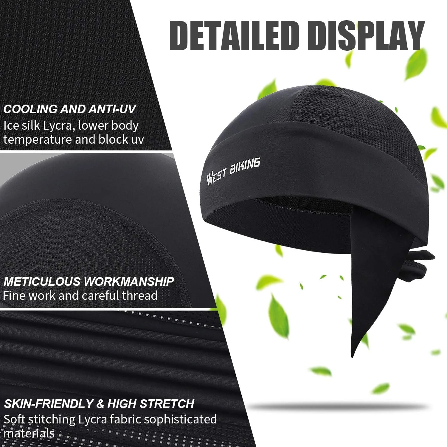 کلاه اسکلتی عرق گیر مردانه وست بایکینگ مناسب دوچرخه سواری، ماهیگیری و موتورسواری کلاه اسکلتی عرق گیر مردانه وست بایکینگ مناسب دوچرخه سواری، ماهیگیری و موتورسواری