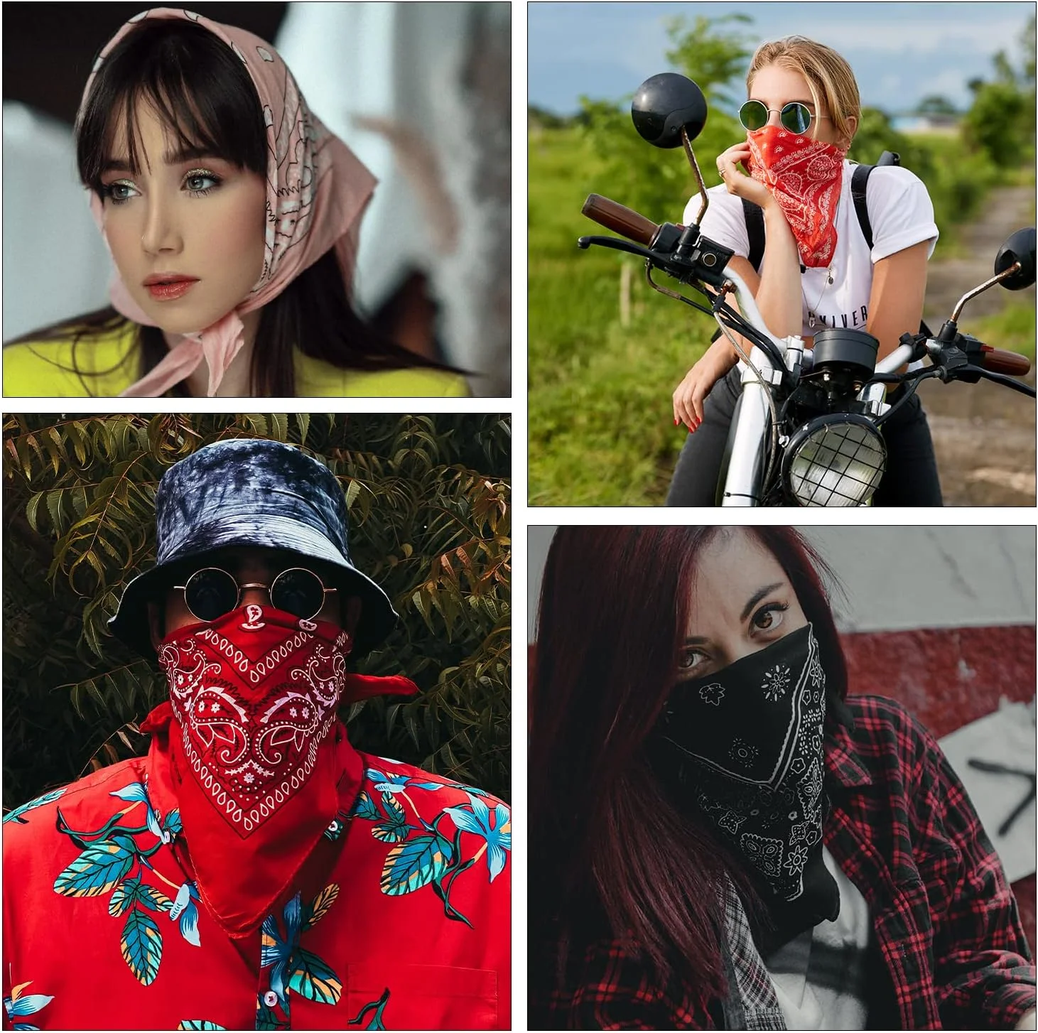 دستمال سر نخی یونیسکس WedDecor، هدبند پهن، سبک و قابل تنفس، اکسسوری مد روز برای سوارکاری، پیادهروی، ماهیگیری، دوچرخهسواری و فعالیتهای خارج از منزل دستمال سر نخی یونیسکس WedDecor، هدبند پهن، سبک و قابل تنفس، اکسسوری مد روز برای سوارکاری، پیادهروی، ماهیگیری، دوچرخهسواری و فعالیتهای خارج از منزل