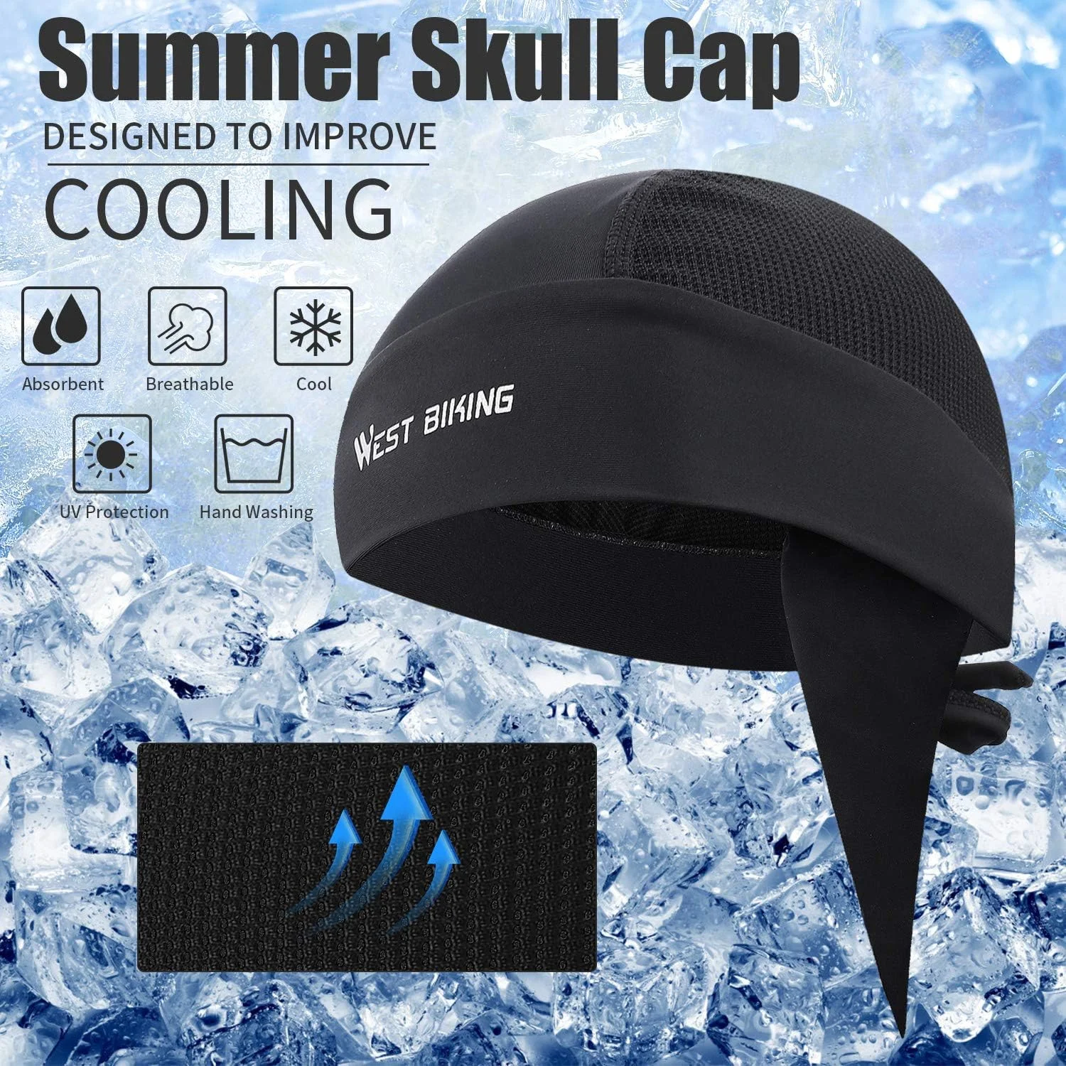 کلاه اسکلتی عرق گیر مردانه وست بایکینگ مناسب دوچرخه سواری، ماهیگیری و موتورسواری کلاه اسکلتی عرق گیر مردانه وست بایکینگ مناسب دوچرخه سواری، ماهیگیری و موتورسواری