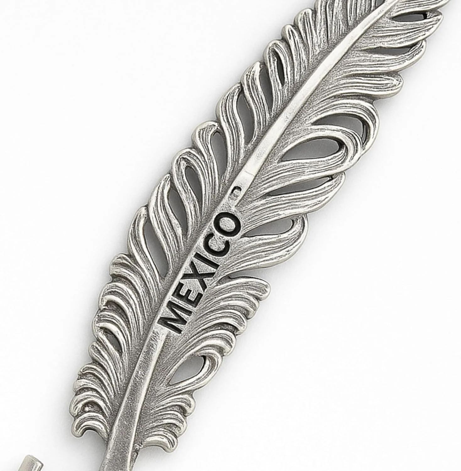 تزئین کلاه کابویی پر – تزئین فلزی تکی کلاه برای کلاه‌های سبک وسترن، لوازم جانبی پر آلیاژ روی 4.75 اینچی برای مردان و زنان – سبک‌های مختلف موجود است