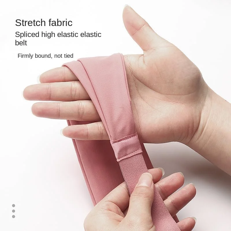 هدبندهای نرم و کشسان زنانه - هدبندهای ورزشی جاذب ایده آل برای یوگا، تمرینات و استفاده روزمره