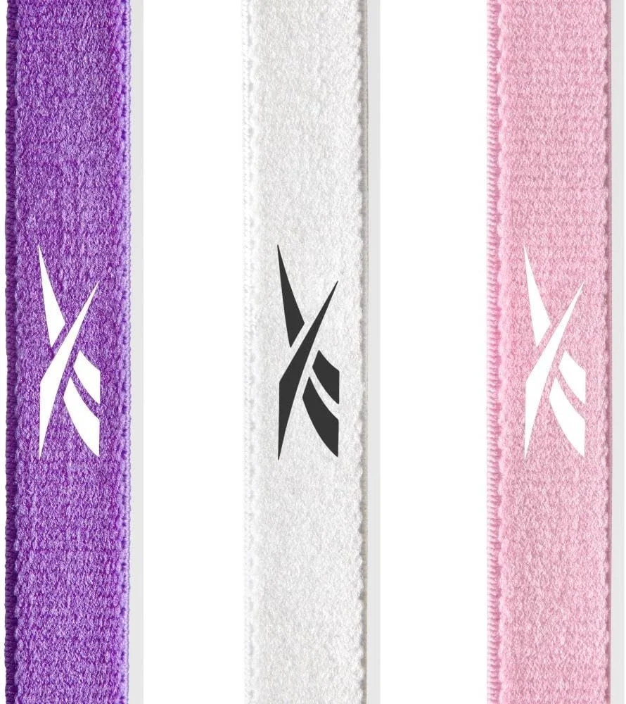 کش مو ریباک - بنفش دیجیتال، سفید، گلبهی