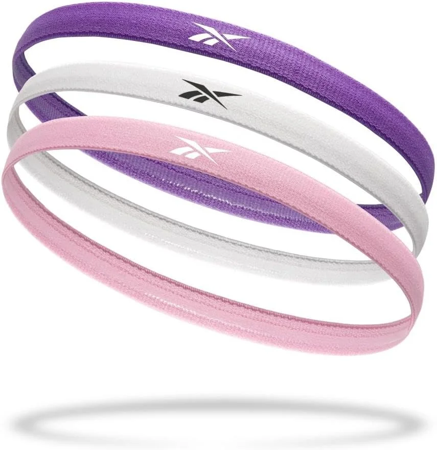 کش مو ریباک - بنفش دیجیتال، سفید، گلبهی