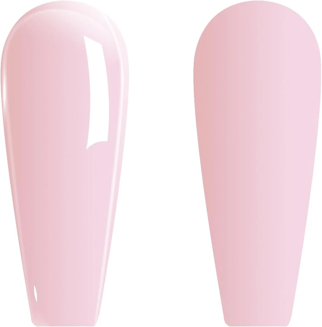 لاک ژل نیمه دائمی ویشاین، صورتی شیری شفاف، لاک ناخن طبیعی و ملایم، ژله ای کریستالی شفاف صورتی شیری، لاک ژل یو وی ال ای دی 16 میلی لیتر E023