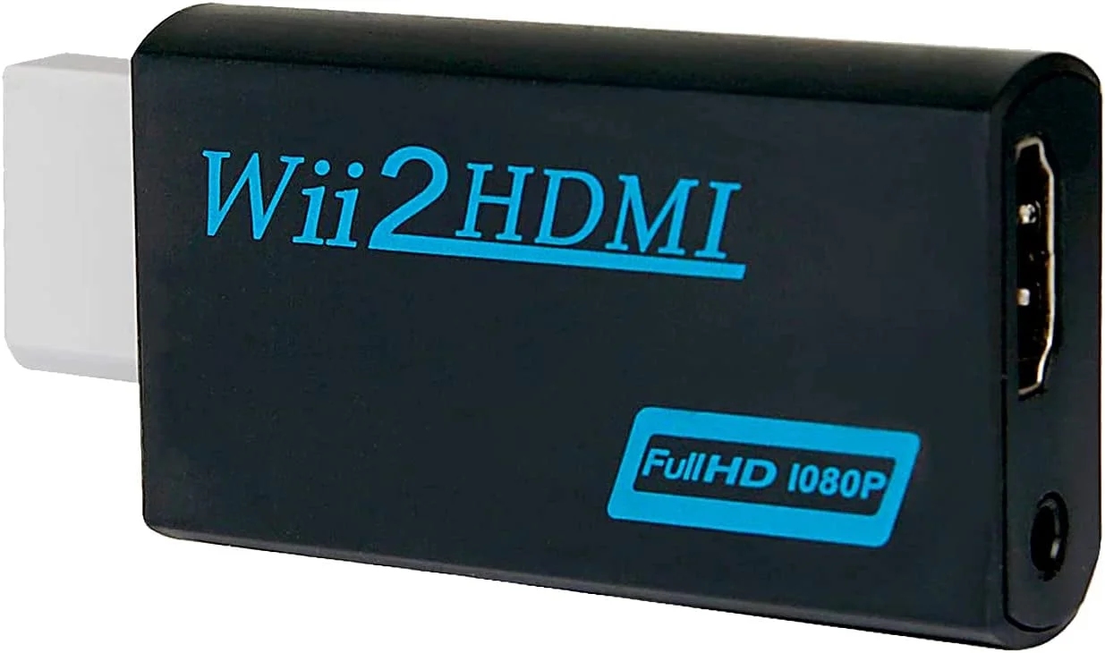 تبدیل وی به HDMI به همراه خروجی صدا 3.5 میلی‌متری، پشتیبانی از رزولوشن 720P/1080P (مشکی بدون کابل)