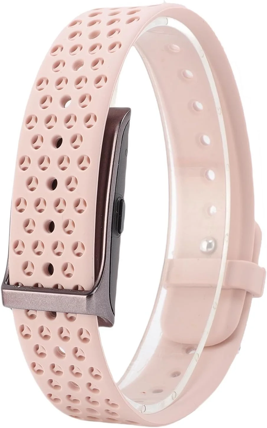 دستبند هوشمند، ردیاب فعالیت و تناسب اندام پوشیدنی، ردیاب خواب 24 ساعته، ضد آب تا 10 متر، ساعت زنگ دار یادآوری تماس، 127 حالت ورزشی دستبند هوشمند برای خواب و تمرین (صورتی)