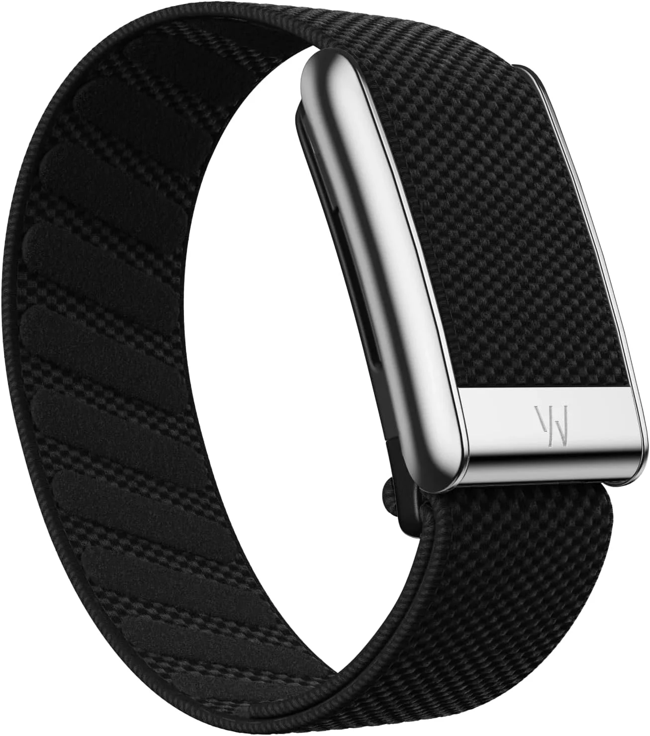 بند WHOOP 5 SuperKnit Luxe - سازگار با One و Peak - راحت، بادوام، لوازم جانبی برای ردیاب سلامتی و تناسب اندام - فلزات ممتاز - ردیاب فعالیت 24/7، ابسیدین با تیتانیوم (فقط بند)