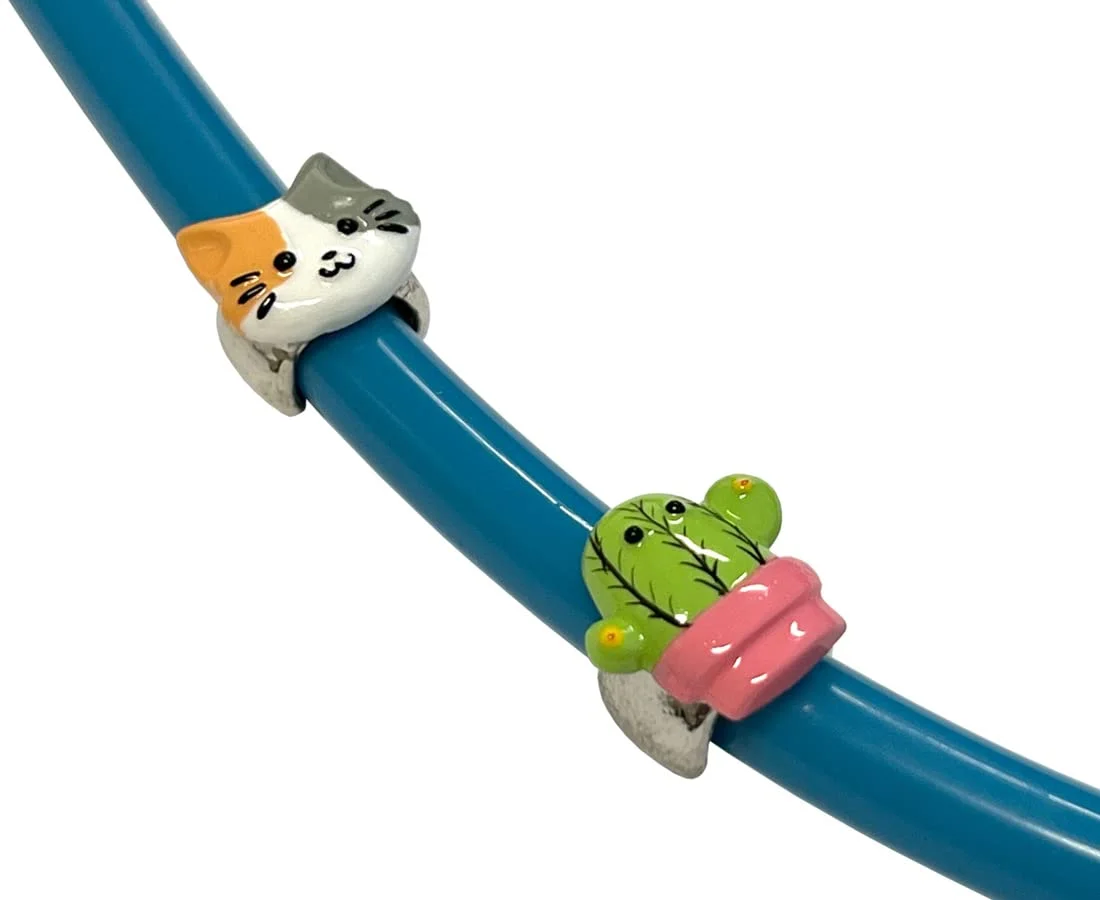 جواهرات گوشی پزشکی سه بعدی پرستیژ مدیکال (طرح پنجه - پرداخت رنگ شده)