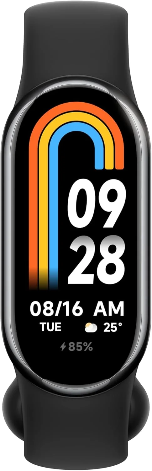 شیائومی می اسمارت بند 8 (نسخه گلوبال) ردیاب سلامتی و تناسب اندام با نرخ تازه سازی 60 هرتز، صفحه نمایش 1.62 اینچی AMOLED، عمر باتری 16 روزه، بیش از 150 حالت ورزشی، سنجش اکسیژن خون، ضربان قلب، پایش خواب و استرس شیائومی می اسمارت بند 8 (نسخه گلوبال) ردیاب سلامتی و تناسب اندام با نرخ تازه سازی 60 هرتز، صفحه نمایش 1.62 اینچی AMOLED، عمر باتری 16 روزه، بیش از 150 حالت ورزشی، سنجش اکسیژن خون، ضربان قلب، پایش خواب و استرس