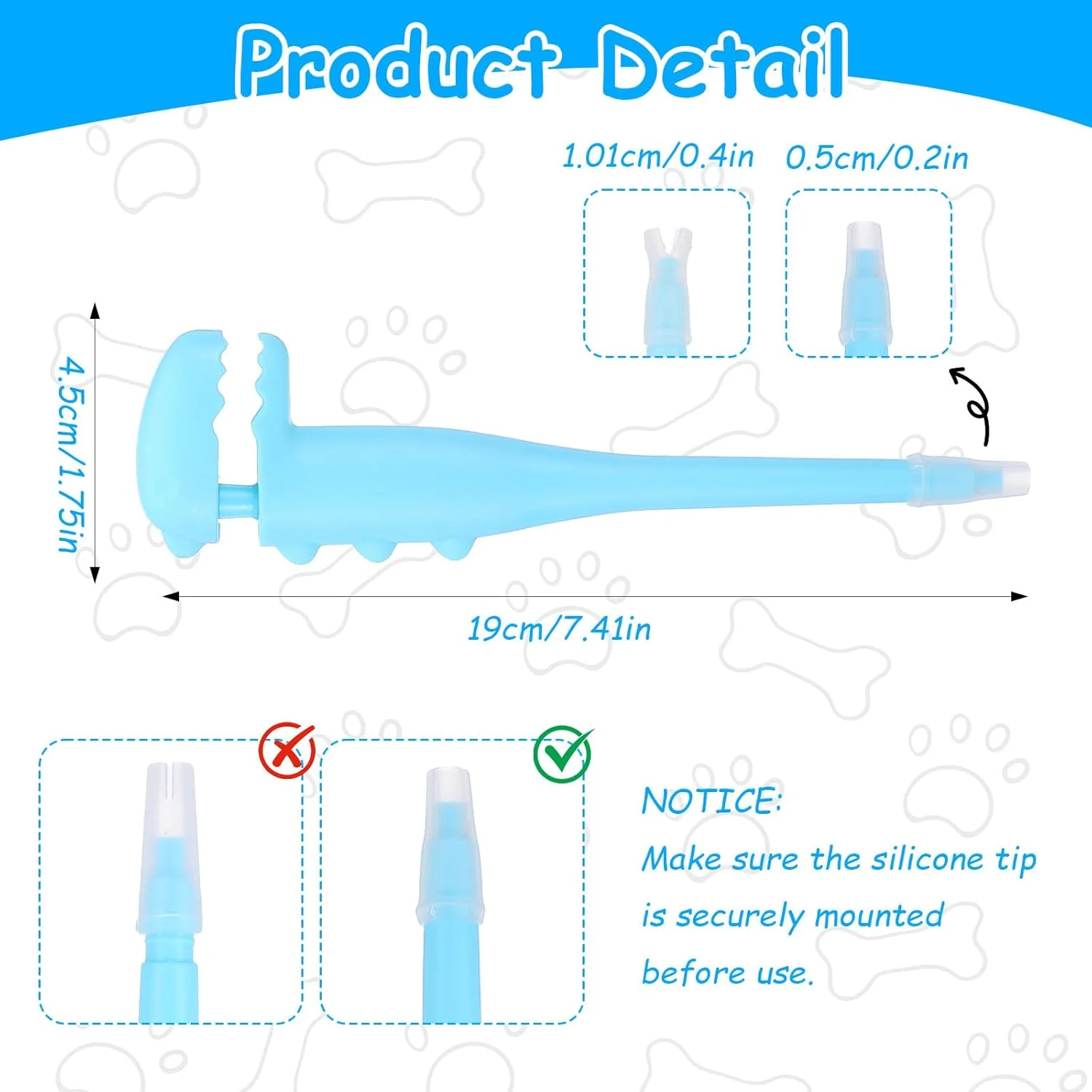 ابزار قرص خوران حیوانات خانگی برای گربه، ابزار پخش کننده آسان و ایمن قرص، ابزار تغذیه پزشکی حیوانات خانگی با 2 سری سیلیکونی نرم ممتاز برای گربه ها، توله سگ ها و حیوانات کوچک