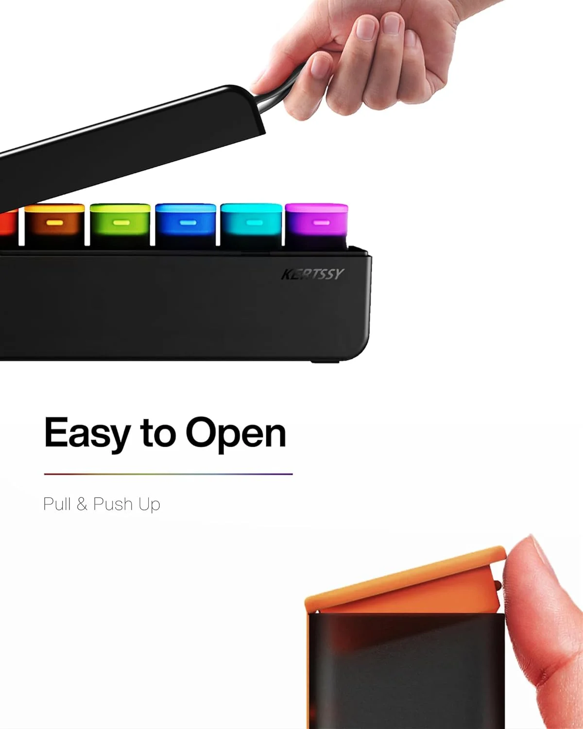 جعبه قرص هفتگی یک بار در روز - جعبه قرص مسافرتی 7 روزه، محفظه بزرگ قرص برای داروهای روزانه، مکمل های ویتامین، روغن ماهی، جا قرصی قابل حمل هفتگی، مشکی جعبه قرص هفتگی یک بار در روز - جعبه قرص مسافرتی 7 روزه، محفظه بزرگ قرص برای داروهای روزانه، مکمل های ویتامین، روغن ماهی، جا قرصی قابل حمل هفتگی، مشکی