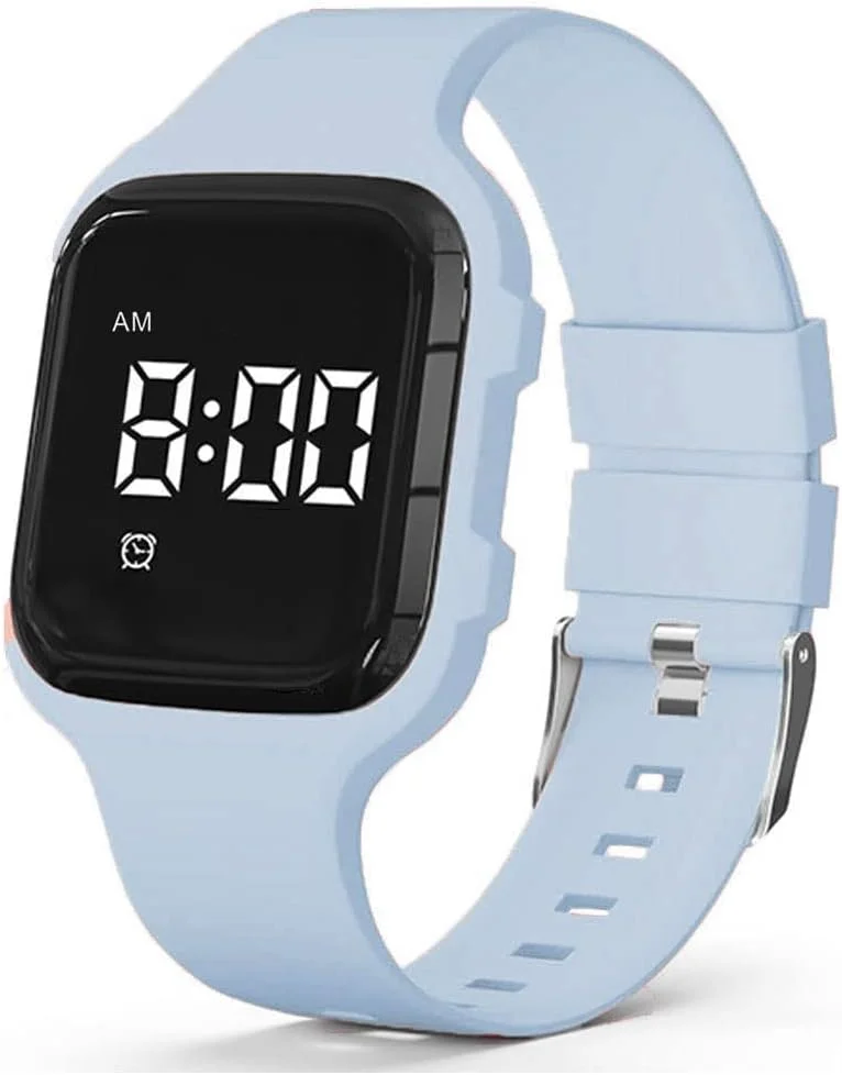 ساعت زنگ دار لرزشی، ساعت یادآوری پزشکی مقاوم در برابر آب با تایمر (آبی روشن) ساعت زنگ دار لرزشی، ساعت یادآوری پزشکی مقاوم در برابر آب با تایمر (آبی روشن)