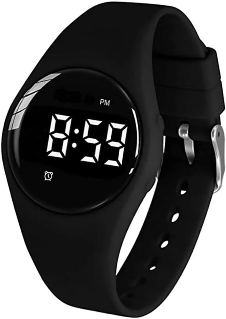 ساعت زنگ دار لرزشی ای-ویبرا، مچی ضد آب با قابلیت شارژ و تایمر و 15 زنگ هشدار روزانه (مشکی) ساعت زنگ دار لرزشی ای-ویبرا، مچی ضد آب با قابلیت شارژ و تایمر و 15 زنگ هشدار روزانه (مشکی)