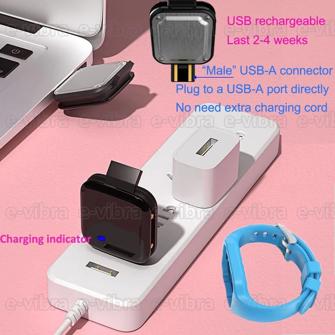 ساعت زنگ دار لرزشی، ساعت یادآوری پزشکی مقاوم در برابر آب با تایمر (آبی روشن) ساعت زنگ دار لرزشی، ساعت یادآوری پزشکی مقاوم در برابر آب با تایمر (آبی روشن)