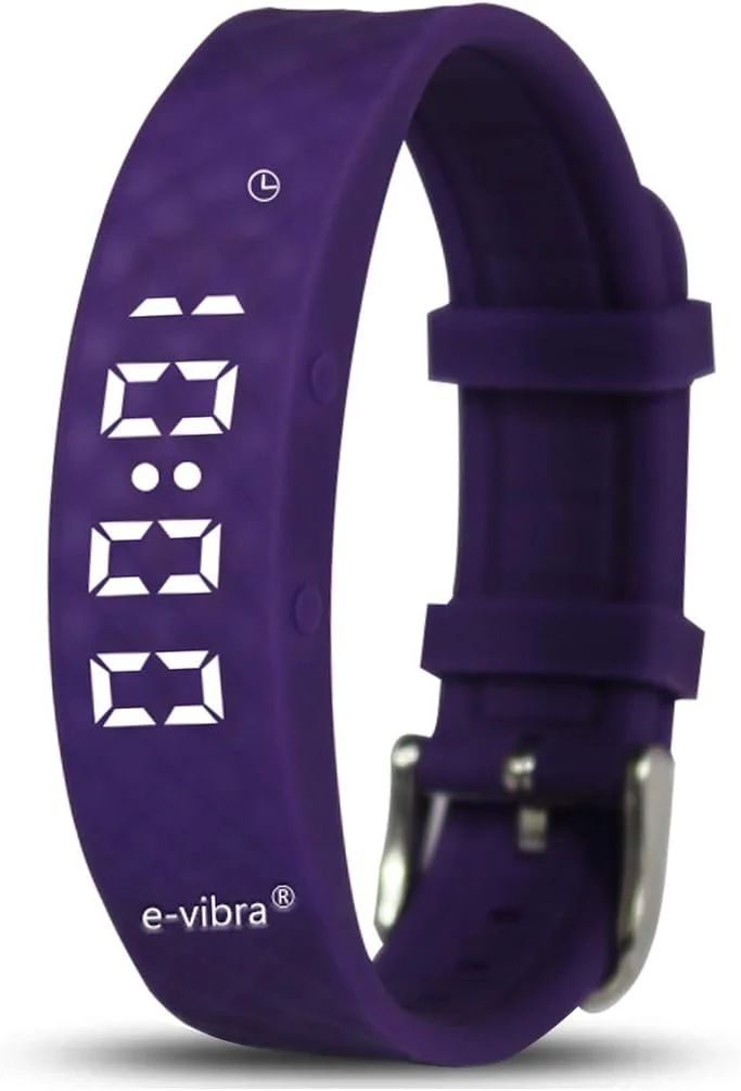 ساعت یادآوری - ساعت ویبره دار شارژی و بی صدا - ساعت یادآوری پزشکی - با تایمر و 15 آلارم روزانه (بنفش) ساعت یادآوری - ساعت ویبره دار شارژی و بی صدا - ساعت یادآوری پزشکی - با تایمر و 15 آلارم روزانه (بنفش)