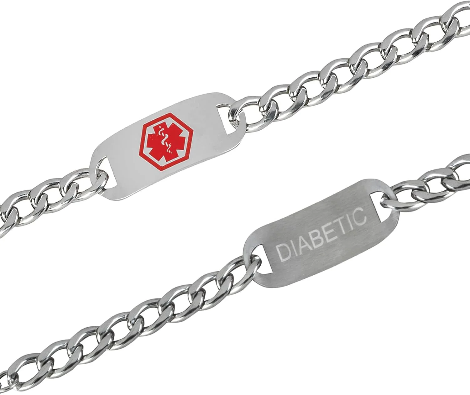 دستبند شناسایی پزشکی TheraCare برای شرایط خاص | هشدار وضعیت پزشکی | استیل ضد زنگ | سایز قابل تنظیم، مناسب برای اکثر افراد | پشتیبانی از وضعیت پزشکی برای تمام سنین دستبند شناسایی پزشکی TheraCare برای شرایط خاص | هشدار وضعیت پزشکی | استیل ضد زنگ | سایز قابل تنظیم، مناسب برای اکثر افراد | پشتیبانی از وضعیت پزشکی برای تمام سنین