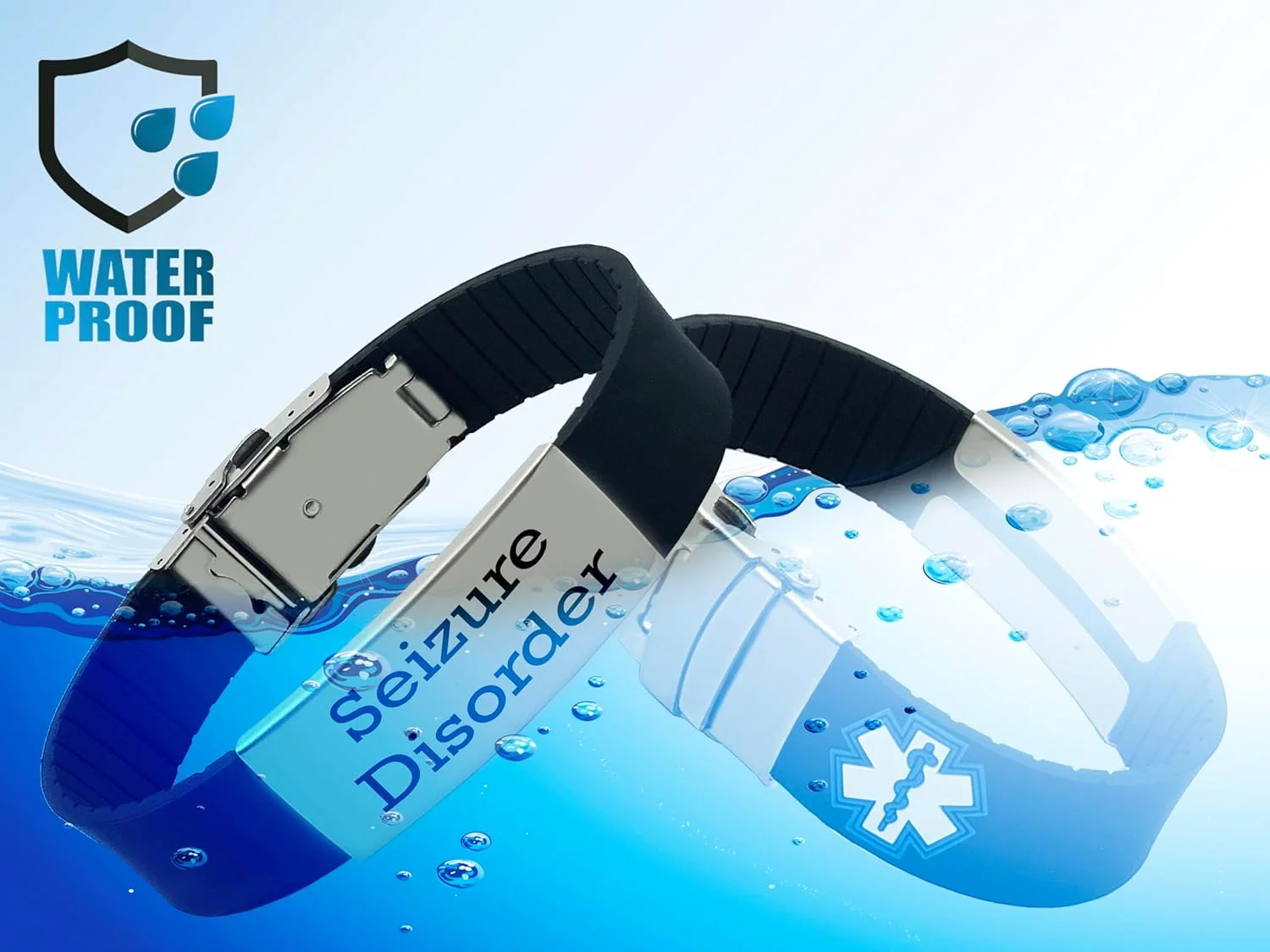 دستبند هشدار پزشکی اختلال تشنج برای مردان و زنان