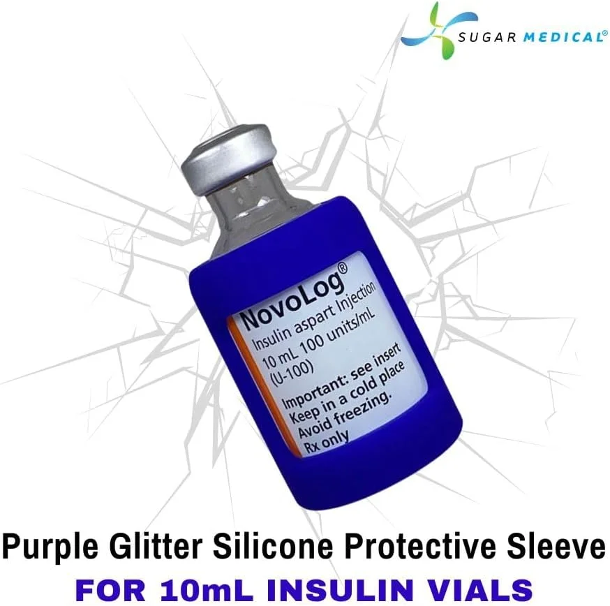 محافظ ویال انسولین پزشکی شوگر. پوشش سیلیکونی برای محافظت از ویال انسولین شما در برابر شکستن. مناسب برای برندهای انسولین 10 میلی لیتری. (آبی-1) محافظ ویال انسولین پزشکی شوگر. پوشش سیلیکونی برای محافظت از ویال انسولین شما در برابر شکستن. مناسب برای برندهای انسولین 10 میلی لیتری. (آبی-1)