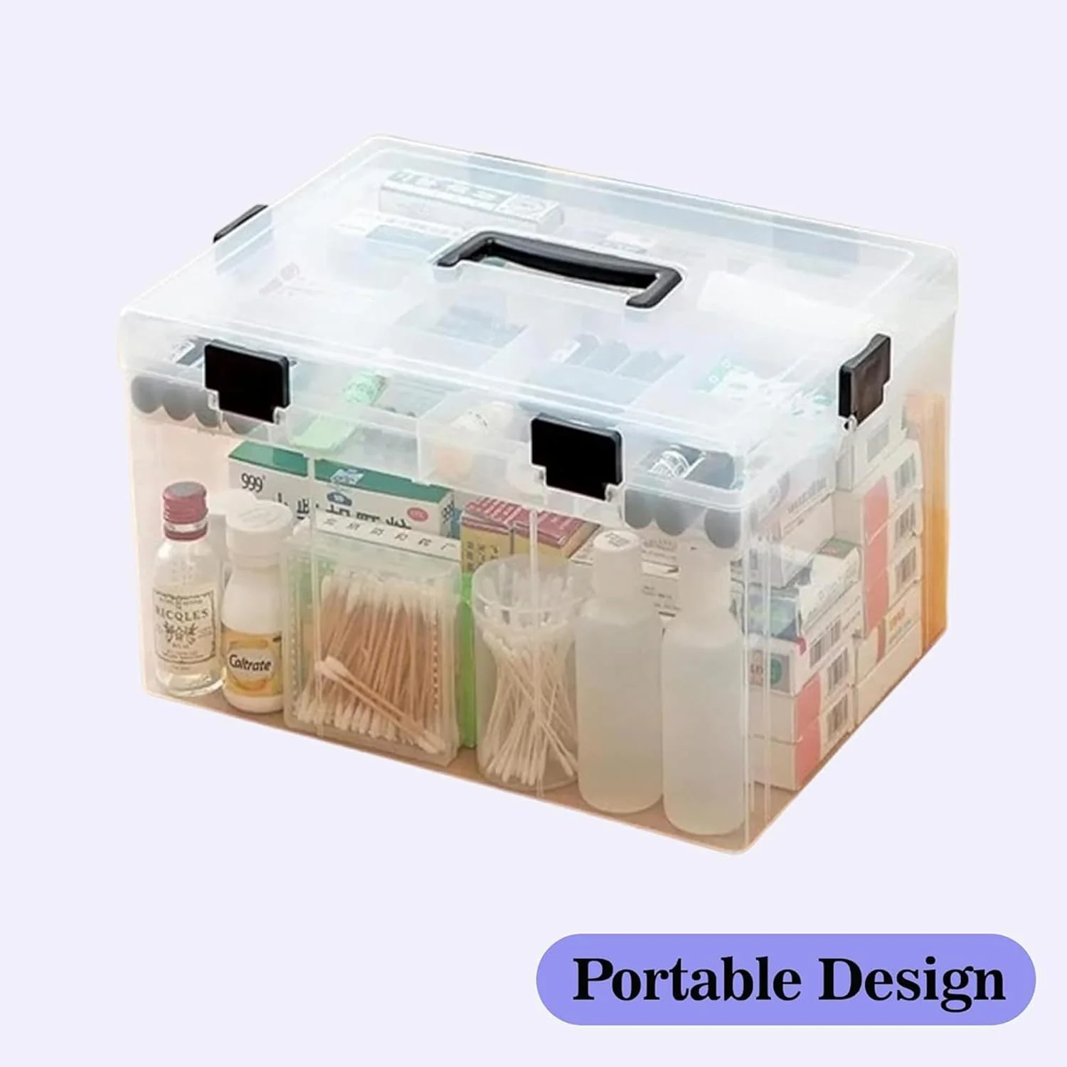 جعبه نگهداری بزرگ پلاستیکی برای لوازم پزشکی، جعبه کمک های اولیه مسافرتی خانوادگی، جعبه سازمان دهنده دارو با محفظه و دسته، سازمان دهنده نگهداری دارو/اسباب بازی/ابزار جعبه نگهداری بزرگ پلاستیکی برای لوازم پزشکی، جعبه کمک های اولیه مسافرتی خانوادگی، جعبه سازمان دهنده دارو با محفظه و دسته، سازمان دهنده نگهداری دارو/اسباب بازی/ابزار