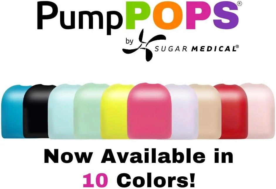 کاور قابل استفاده مجدد Omnipod مدل PumpPOPS شوگر مدیکال - کاوری نرم، انعطاف پذیر و با کاربری آسان برای پمپ های انسولین دیابتی (مشکی) کاور قابل استفاده مجدد Omnipod مدل PumpPOPS شوگر مدیکال - کاوری نرم، انعطاف پذیر و با کاربری آسان برای پمپ های انسولین دیابتی (مشکی)