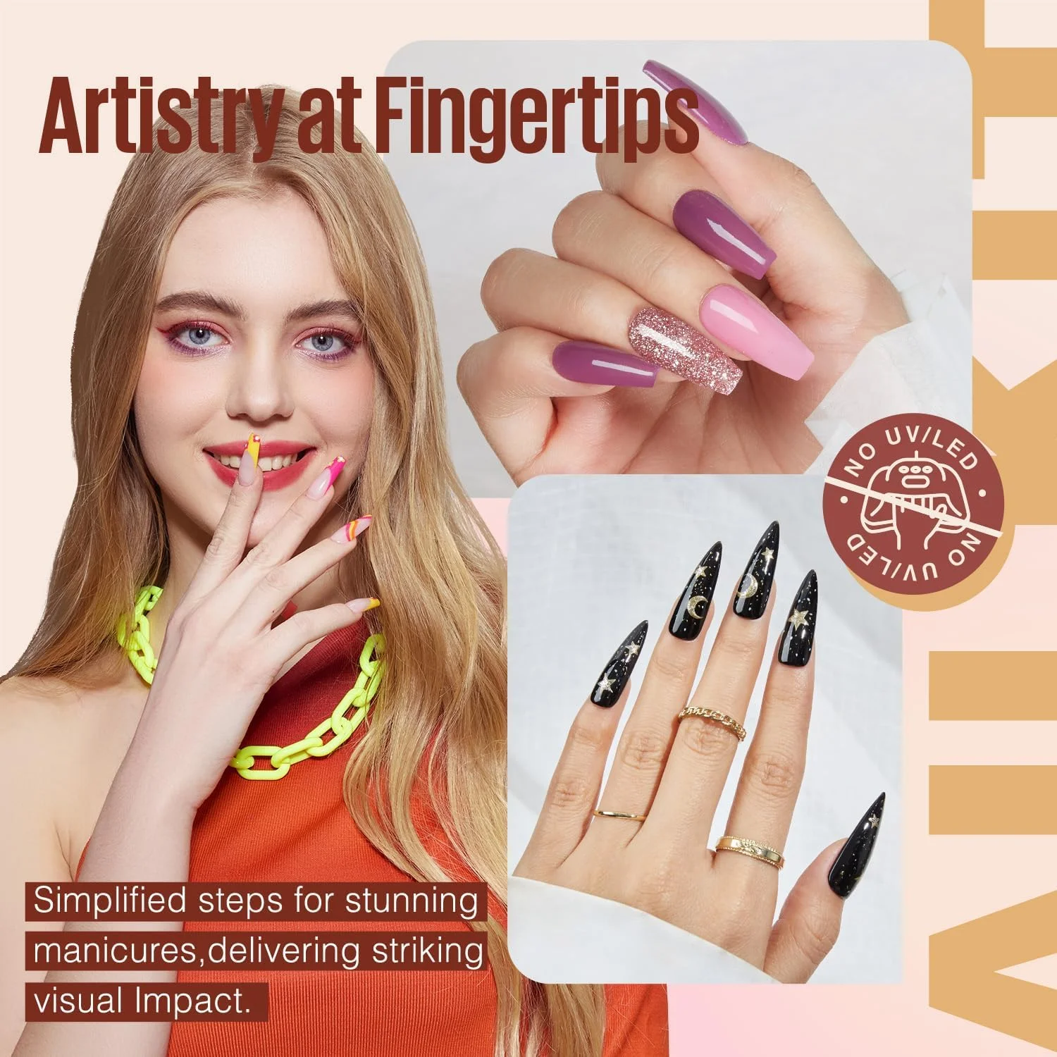 ست پودر کاشت ناخن MEFA