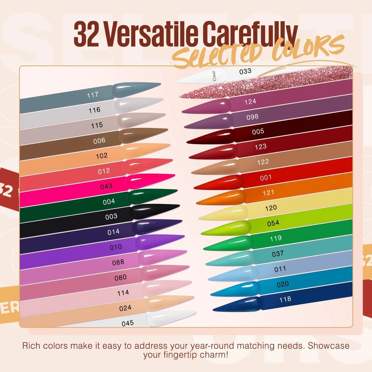 ست پودر کاشت ناخن MEFA