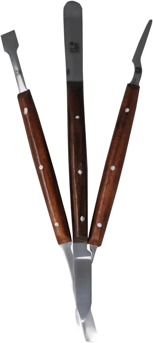 کیت ابزار تمیزکاری چاپ سه بعدی - مجموعه ابزار دقیق 3 تکه برای تمیزکاری چاپ - لوازم جانبی دو سر برای حذف ساپورت چاپ سه بعدی