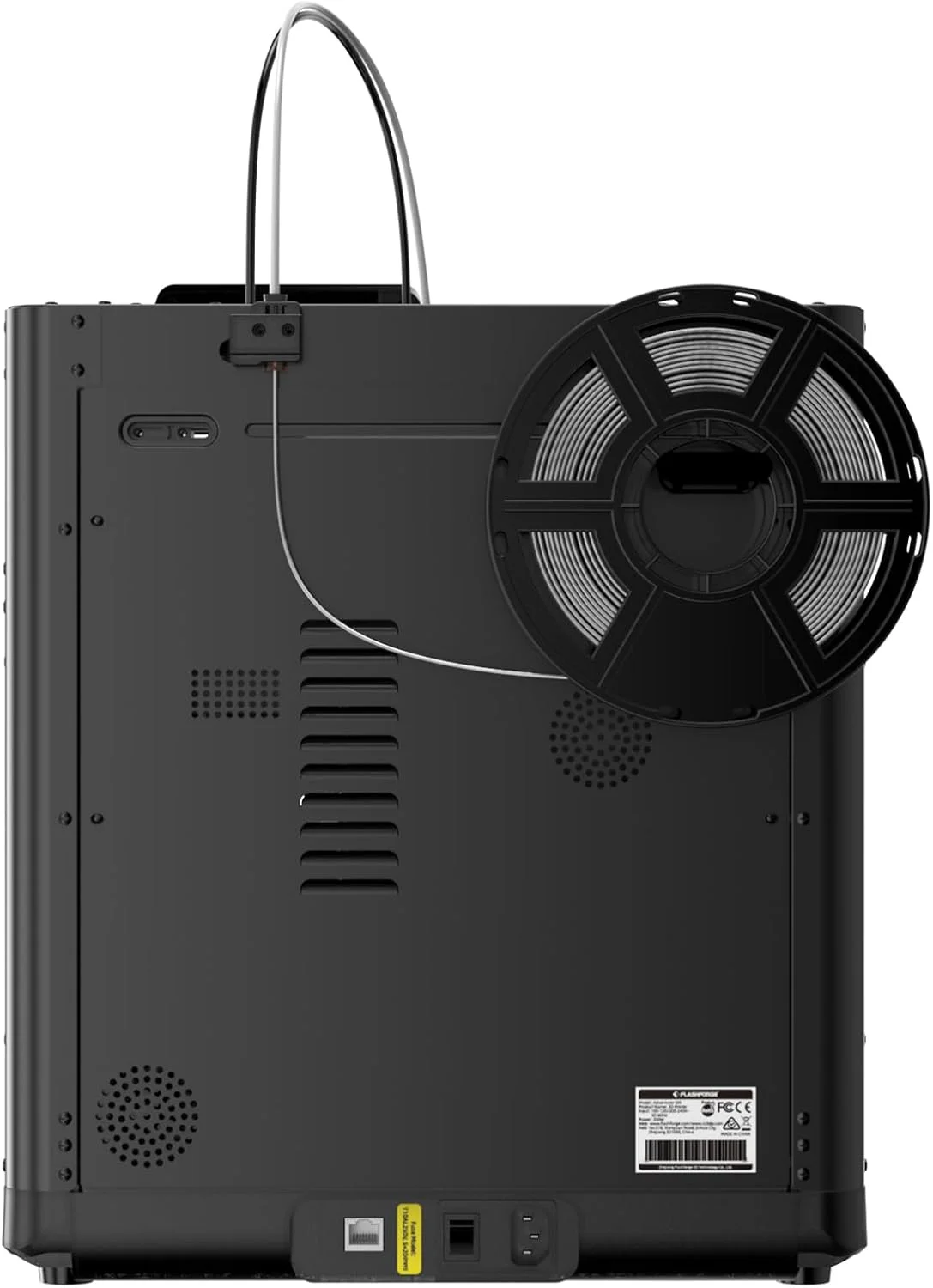 پرینتر سه بعدی Adventurer 5M با حداکثر سرعت 600 میلی‌متر بر ثانیه CoreXY با ابعاد ساخت بزرگ 220x220x220 میلی‌متر، دارای عملکرد جبران ارتعاش، یادآوری اتمام فیلامنت، بازیابی پس از قطع برق DOOMUN