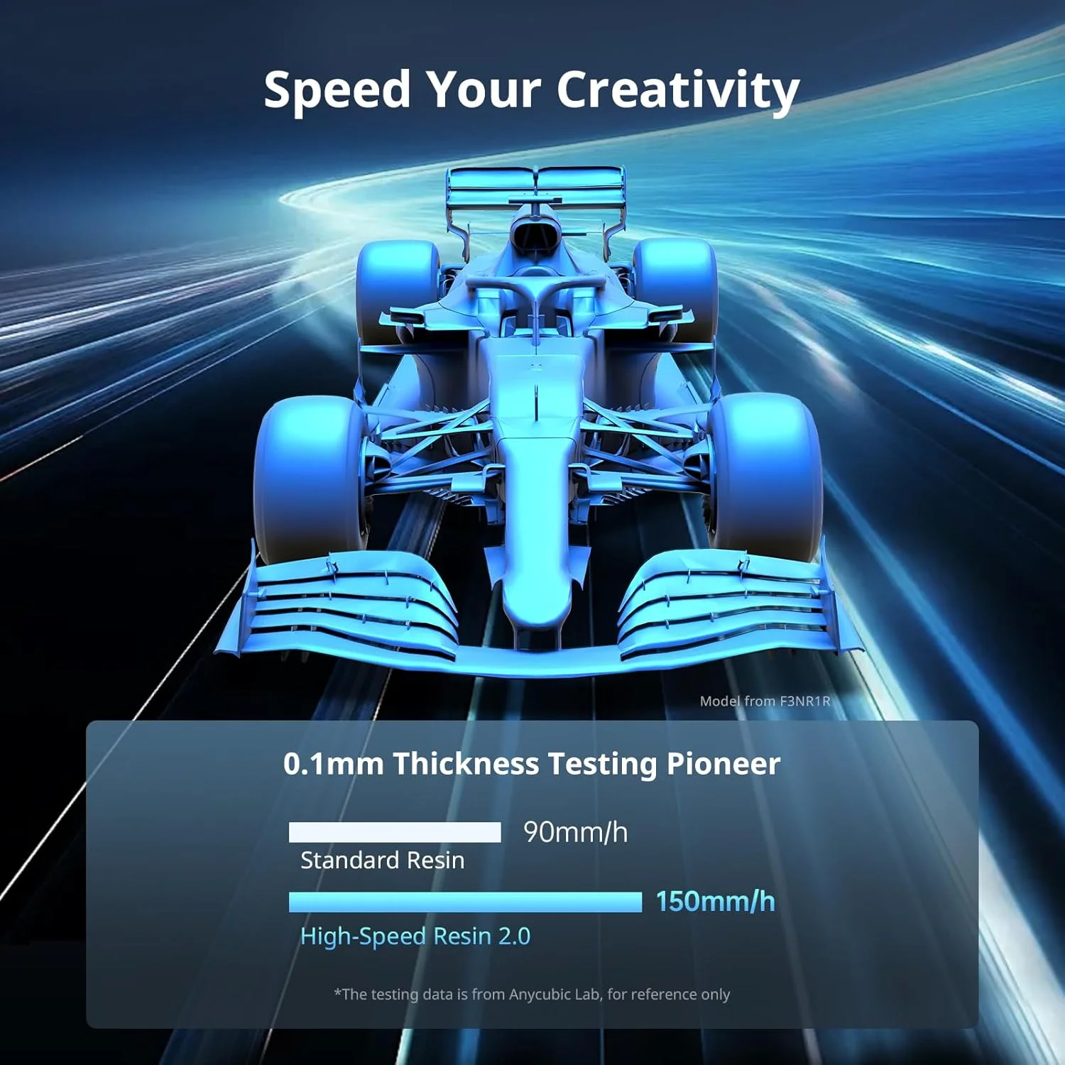 پرینتر سه بعدی رزینی ANYCUBIC Photon Mono M7، صفحه نمایش 14K HD با ابعاد 10.1 اینچ، سیستم COB LighTurbo 3.0، سرعت چاپ سریع 150 میلی‌متر بر ساعت، حجم ساخت 8.77''x4.96''x9.05''