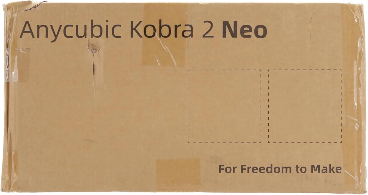 پرینتر سه بعدی Anycubic Kobra 2 Neo، سرعت چاپ سریعتر 250 میلی متر بر ثانیه، پرینتر سه بعدی سطح مبتدی، تراز خودکار LeviQ 2.0، صفحه فولادی فنری مغناطیسی PEI، متن باز