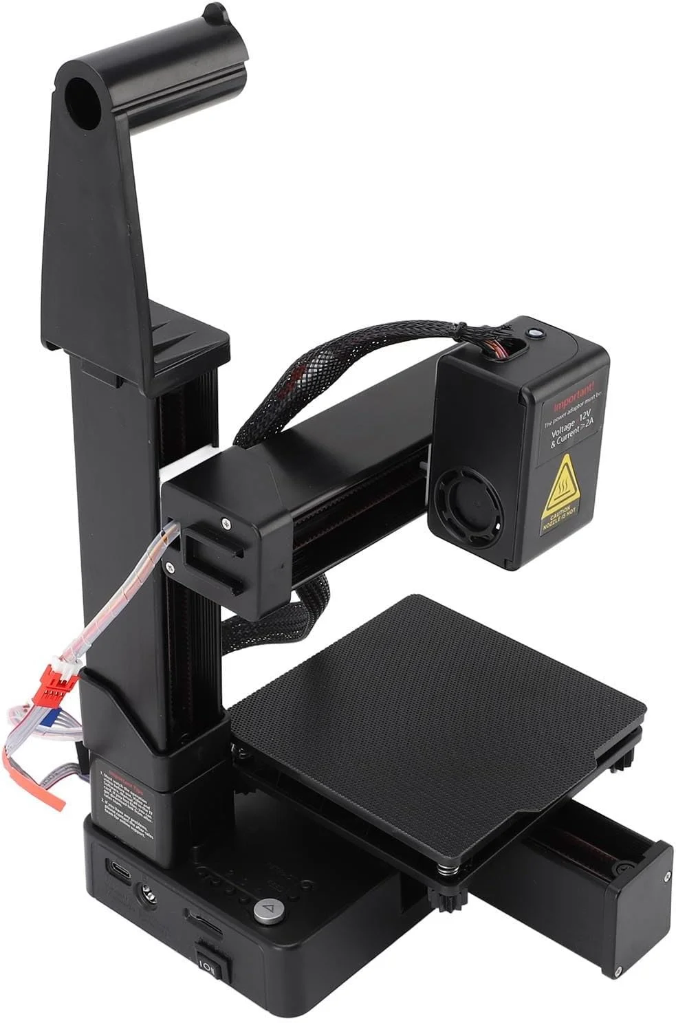 پرینتر سه بعدی جمع و جور Elprico با قابلیت چاپ تک کلیکی، ابعاد چاپ 100x100x100 میلیمتر، سازگار با فیلامنت PLA TPU، اتصال USB و سازگار با سیستم عامل های OSX PC، سرعت چاپ 40 میلیمتر بر ثانیه (دوشاخه UK) پرینتر سه بعدی جمع و جور Elprico با قابلیت چاپ تک کلیکی، ابعاد چاپ 100x100x100 میلیمتر، سازگار با فیلامنت PLA TPU، اتصال USB و سازگار با سیستم عامل های OSX PC، سرعت چاپ 40 میلیمتر بر ثانیه (دوشاخه UK)